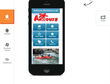 Tablet Screenshot of dominicacruisesite.com